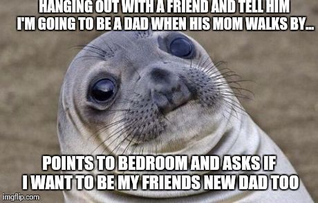 His dad passed away at the beginning of the year and she's older not exactly petite...