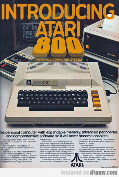 Introducing Atari 800...