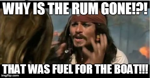 Why Is The Rum Gone