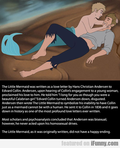 The Little Mermaid Was Written...