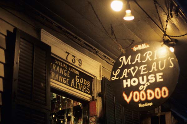 2.) Marie Laveau: This woman was a New Orleans Voodoo priestess in the mid-1800s. She was feared in life and in death. Her tomb is considered to be one of the most haunted places in New Orleans.