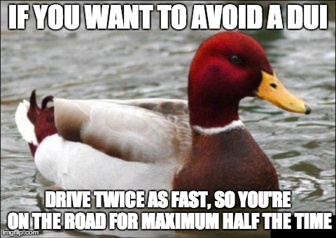 Advice on avoiding a DUI [Fixed]