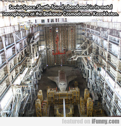 Soviet Space Shuttle Found Abandoned...