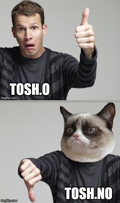 Grumpy Cat on Tosh.O
