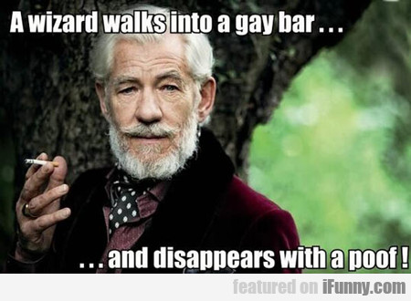 A Wizard Walks Into A Gay Bar...