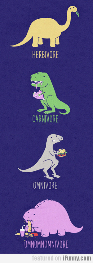 Herbivore, Carnivore, Omnivore And...