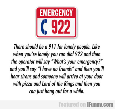 Emergency 922...